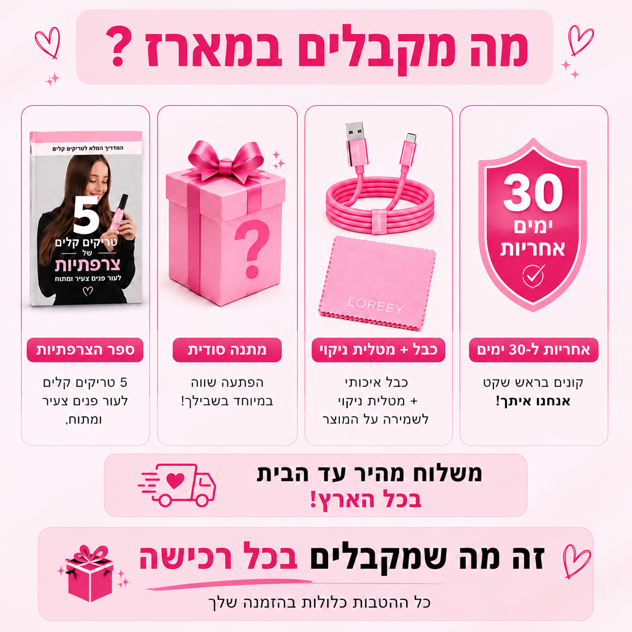 משקפי טיפול באור אדום מבית LOREEY